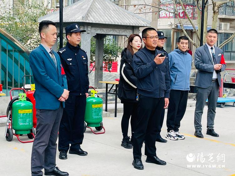 简篇-共筑消防安全，守护美好家园——太乙路街道南二环社区联合中海物业开展消防演练活动