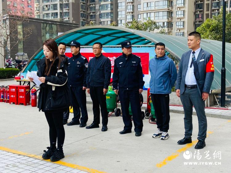 简篇-共筑消防安全，守护美好家园——太乙路街道南二环社区联合中海物业开展消防演练活动