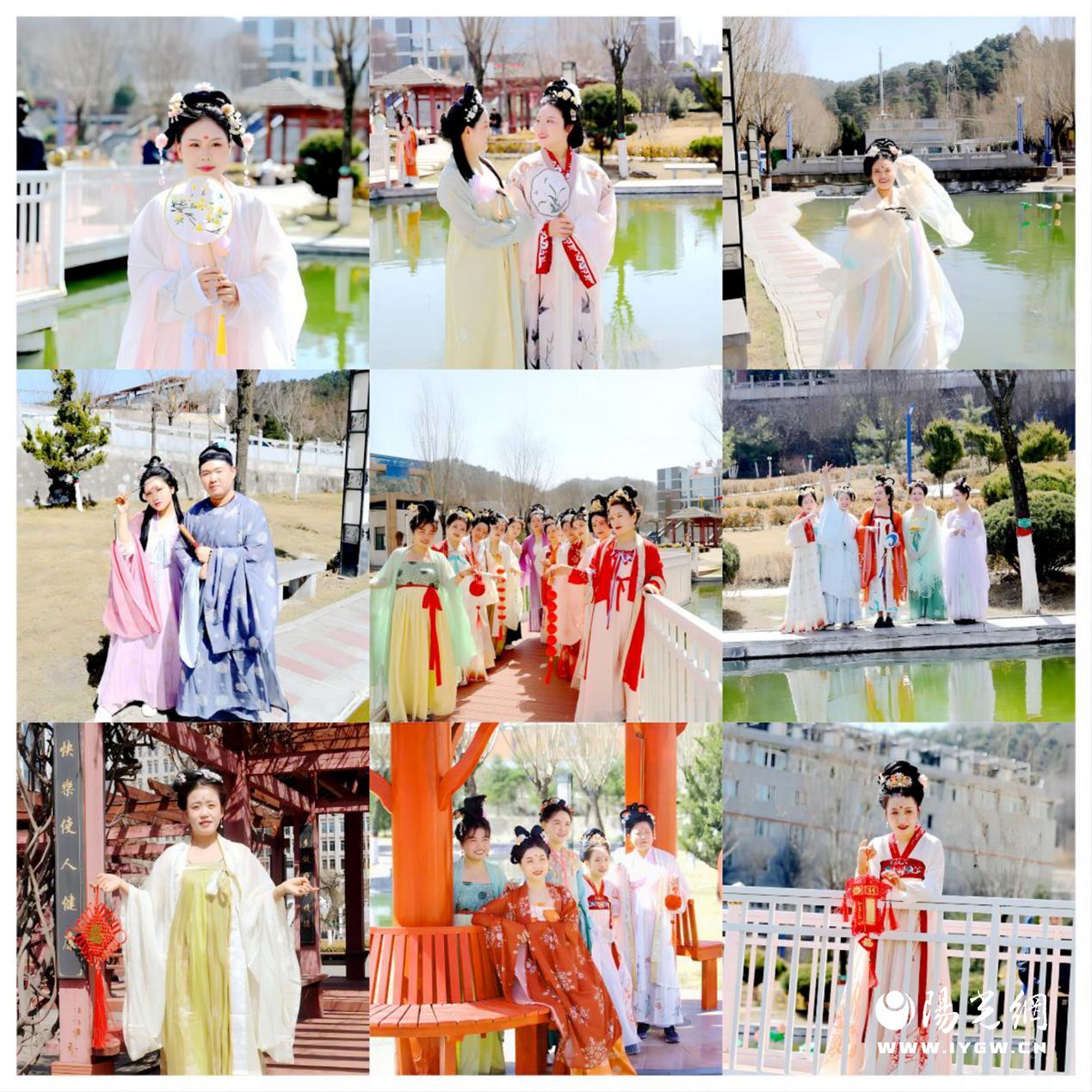 3月19日建庄矿业公司汉服展示拼图