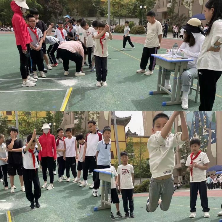簡篇-展示風采，超越自我———浐灞第三十三小學第七屆春季田徑運動會
