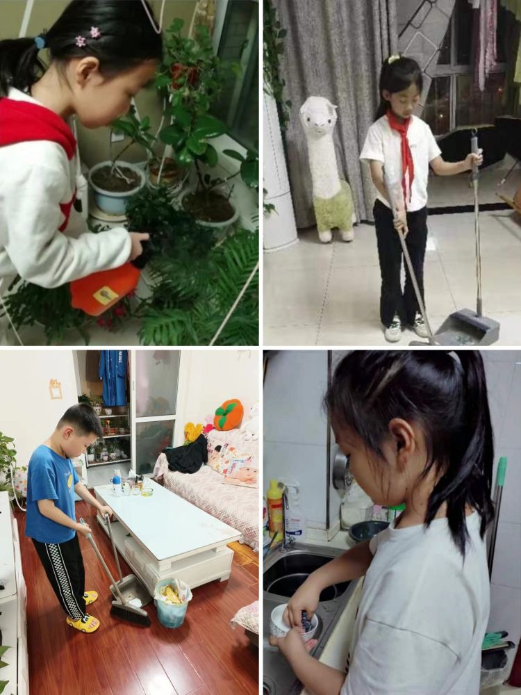简篇-以“劳”树品德，以“动”促成长——记浐灞第三十三小学劳动节活动