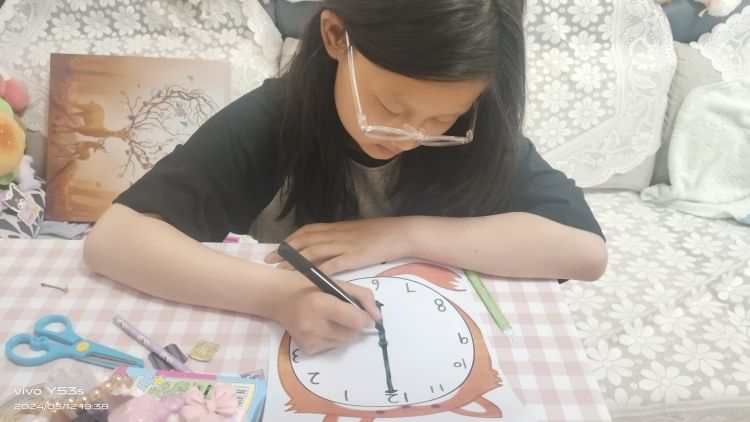 简篇-“时”分有趣 妙笔生花----灞桥区老洞小学数学实践活动纪实