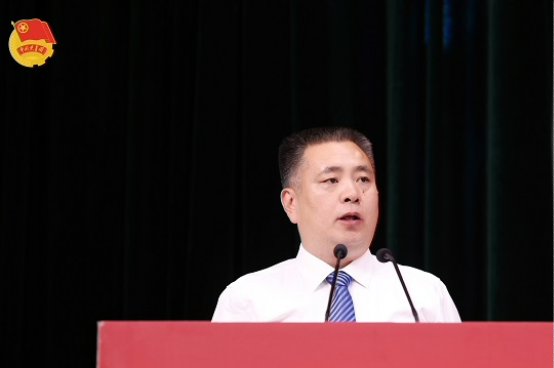 5北京中医药大学党委副书记张继旺致开幕词