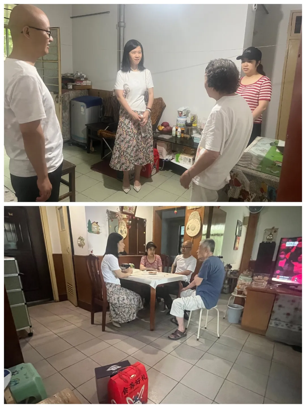 简篇-【莲湖 土门】“人大代表进社区 炎炎夏日送清凉”惠民南坊社区人大代表开展走访慰问活动