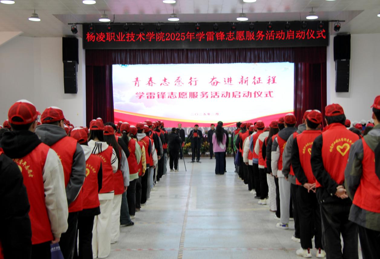学雷锋志愿服务活动启动仪式现场