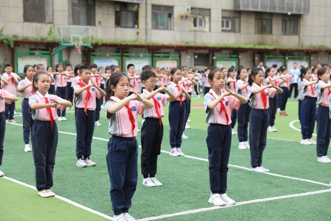 西安体育星空体育网址学院武术学院与翠华路小学共建教学实习基地(图4)