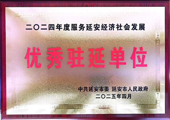 \\clicshnas07\SXdata$\16102064\Desktop\2025年\2024年度服务延安经济社会发展优秀中省驻延单位（企业）奖牌.jpg